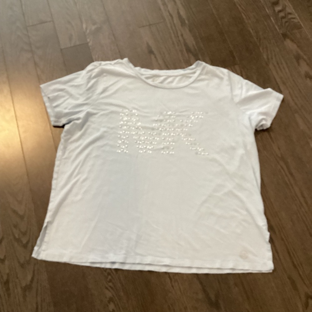 MICHAEL Michael Kors White Short Sleeve Tee